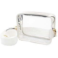 White Clear Crossbody