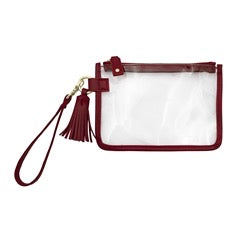 Maroon and Gold Wristlet