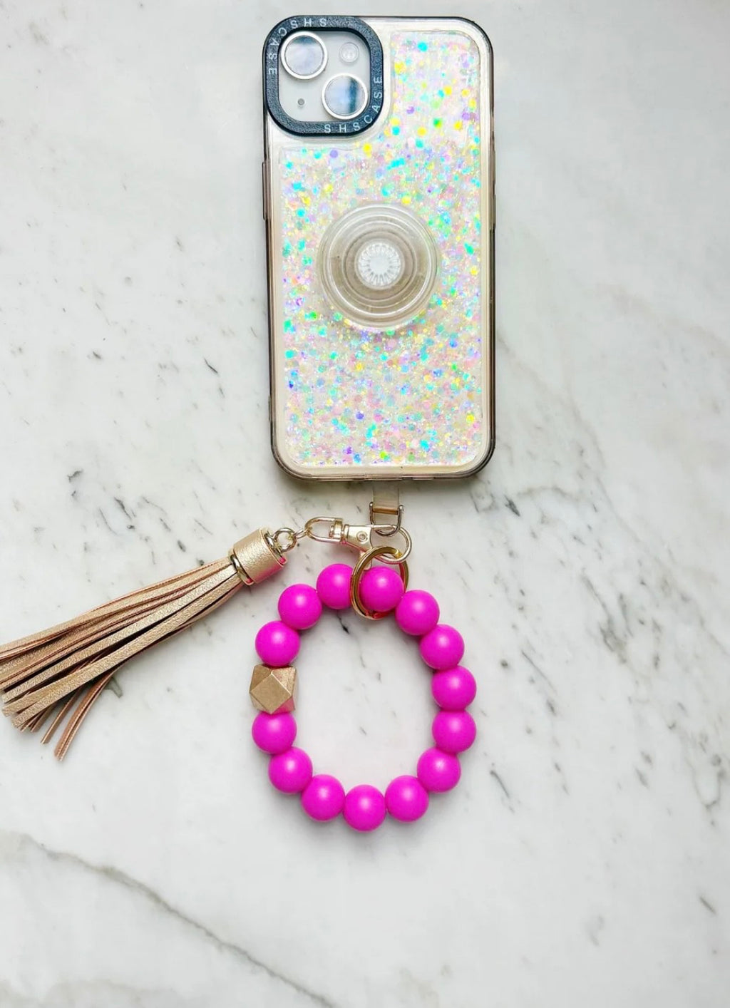 O Wristband Keychain