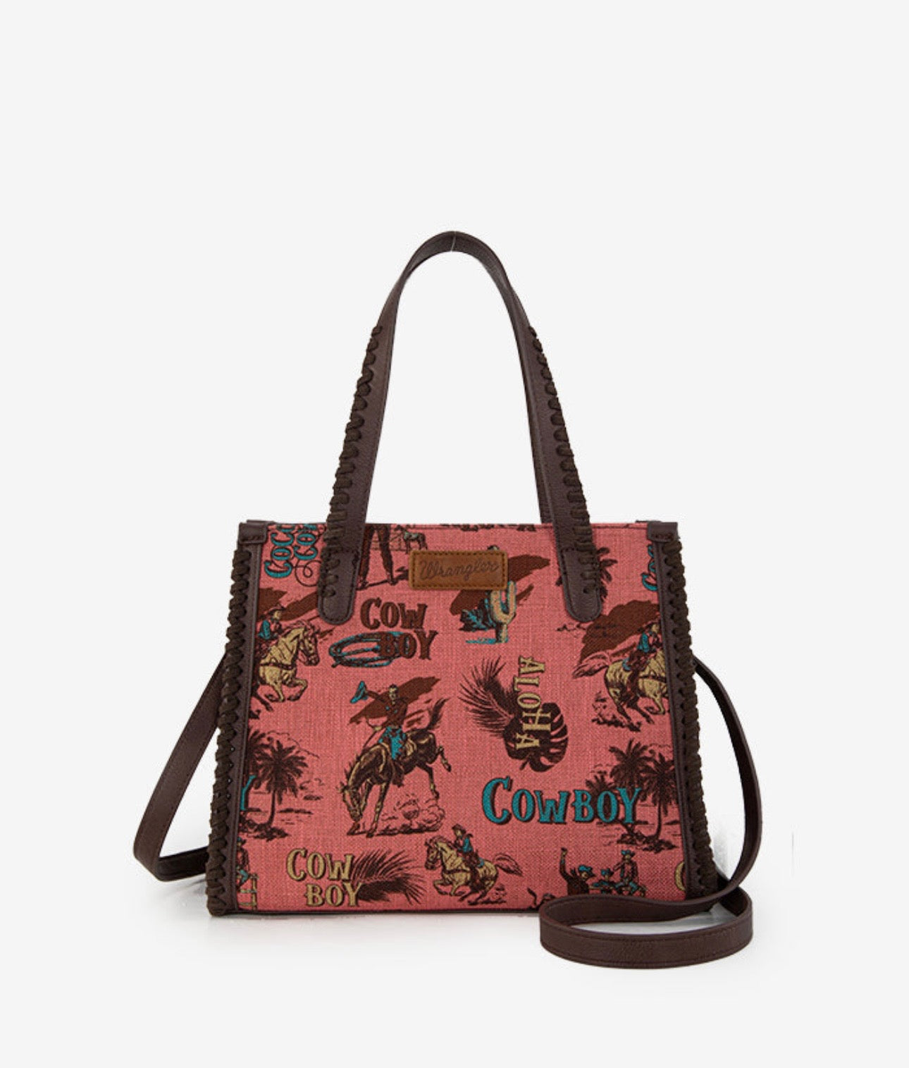 Wrangler Cowboy Purse (Hot Pink or Tan)