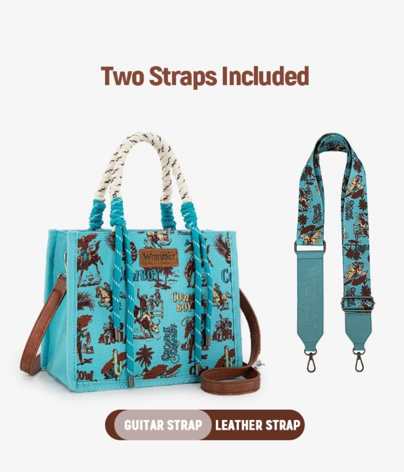 Wrangler Cowboy Print(Pink or Blue)