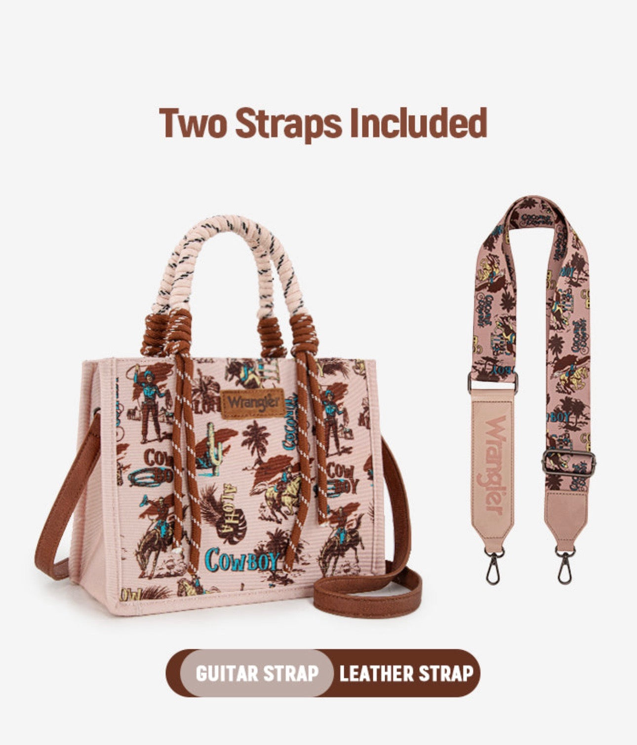 Wrangler Cowboy Print(Pink or Blue)