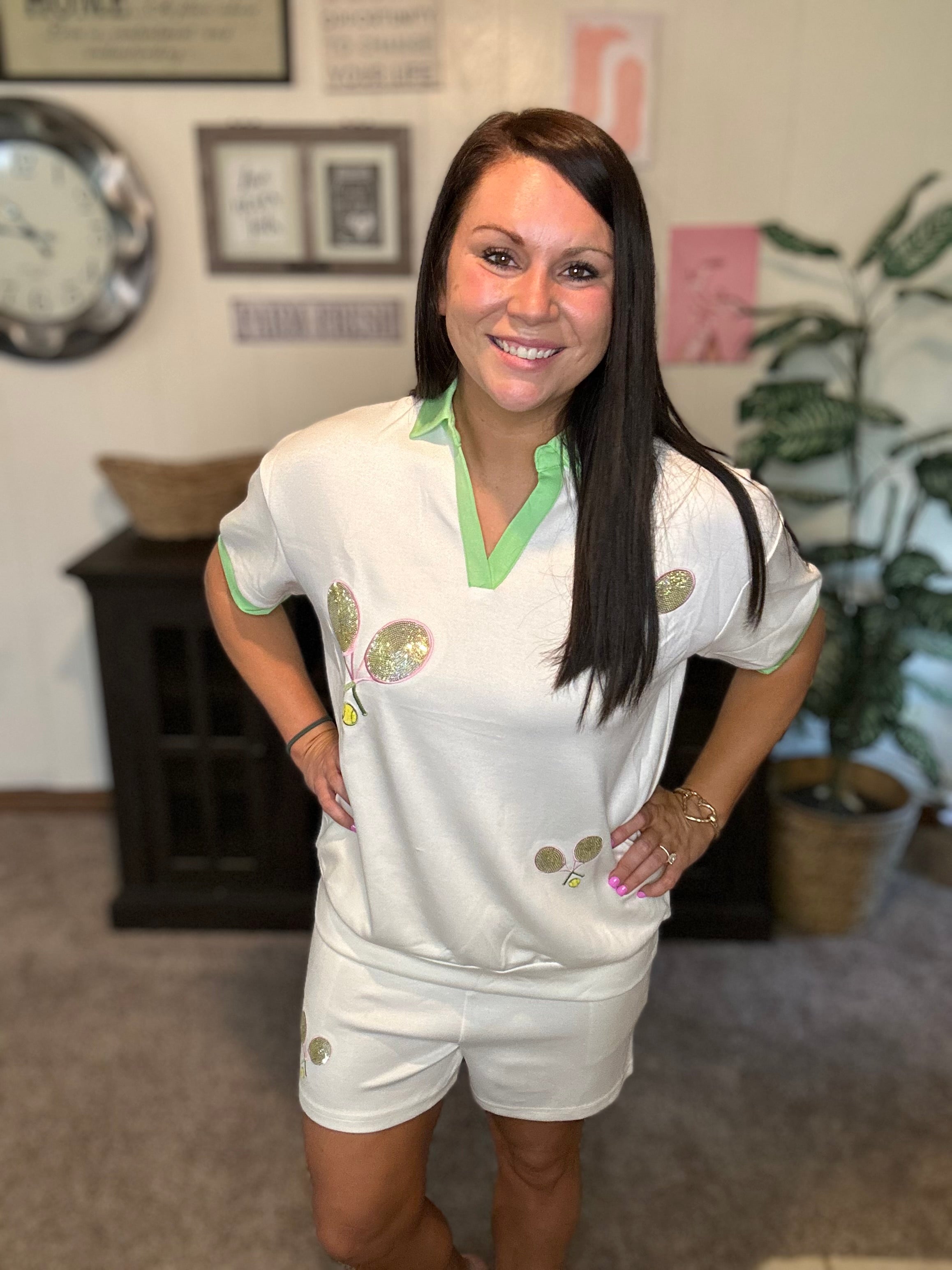 Tennis 2 Piece Short Set