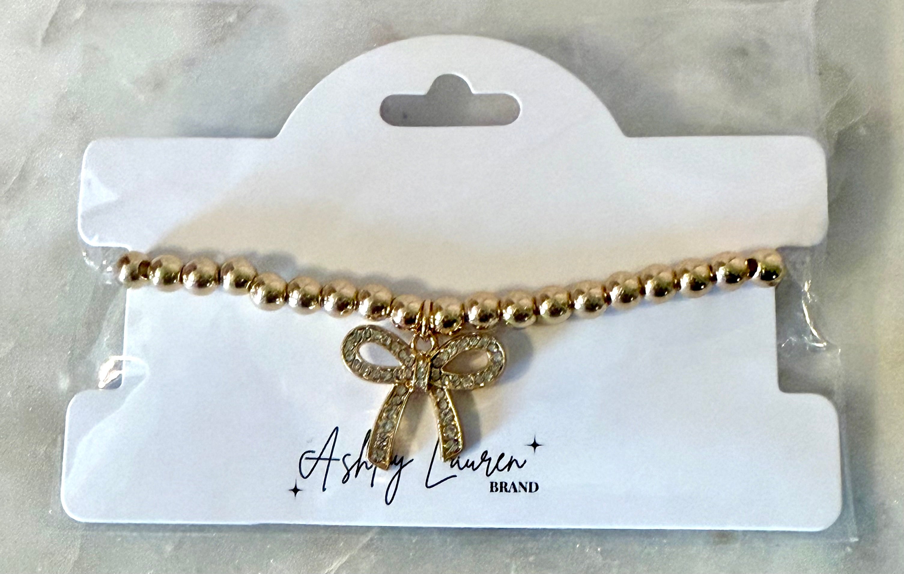 Gold Bow Bracelet