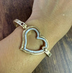 Heart Bracelet Silver/Gold