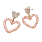 Light Pink Thread Earrings