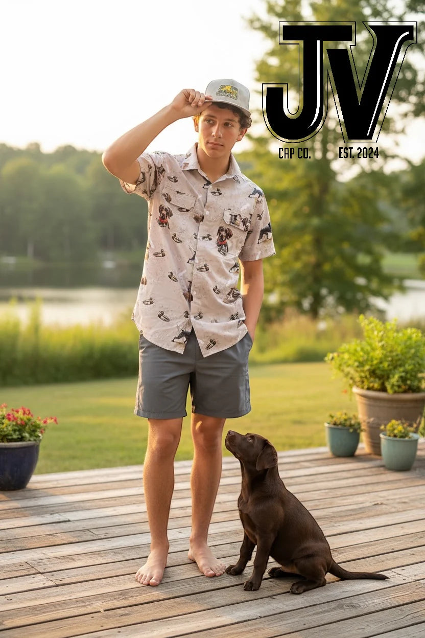 Muddy Duckin' Around -Button Up