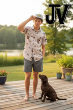 Muddy Duckin' Around -Button Up