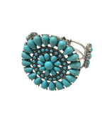 Circle Cluster Bracelet (Turquoise)