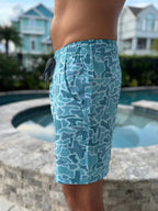 Texas Ocean Camo Athletic Shorts