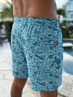 Texas Ocean Camo Athletic Shorts