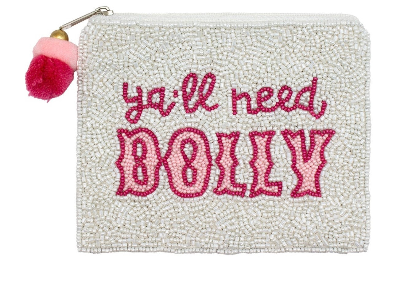 Ya'll Need Dolly Beaded Coin Purse
