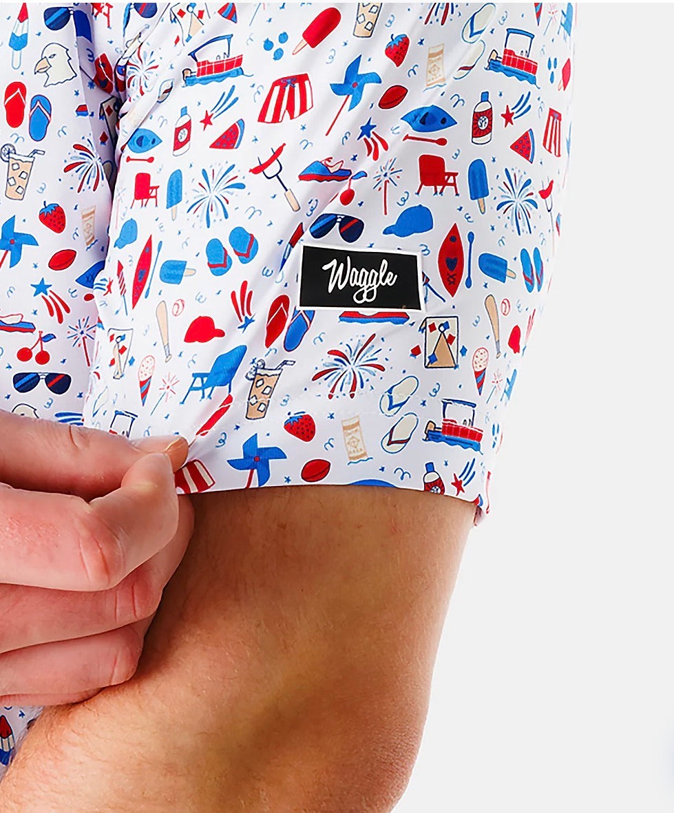 Waggle Americana Polo