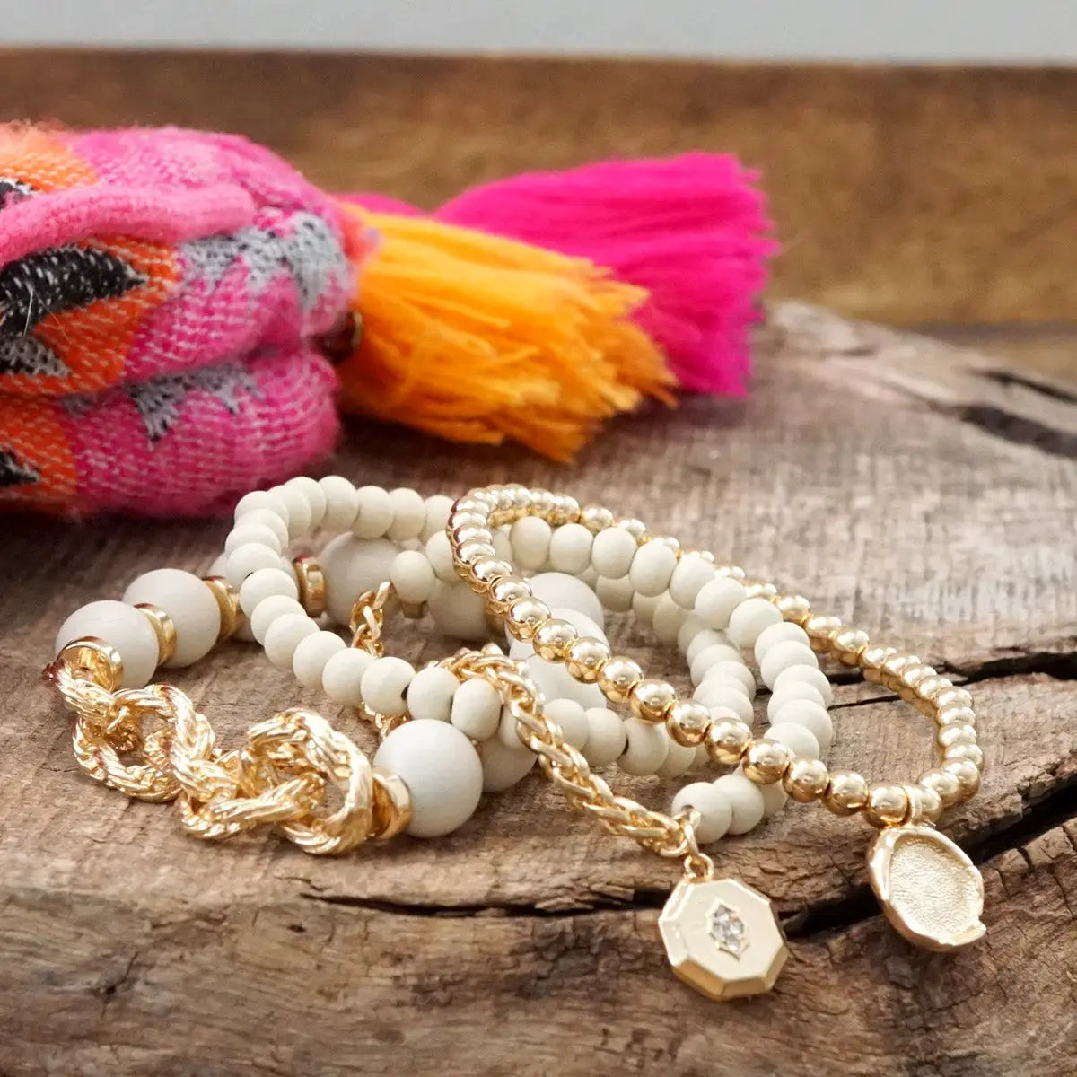 Golden Roots Bracelet Set