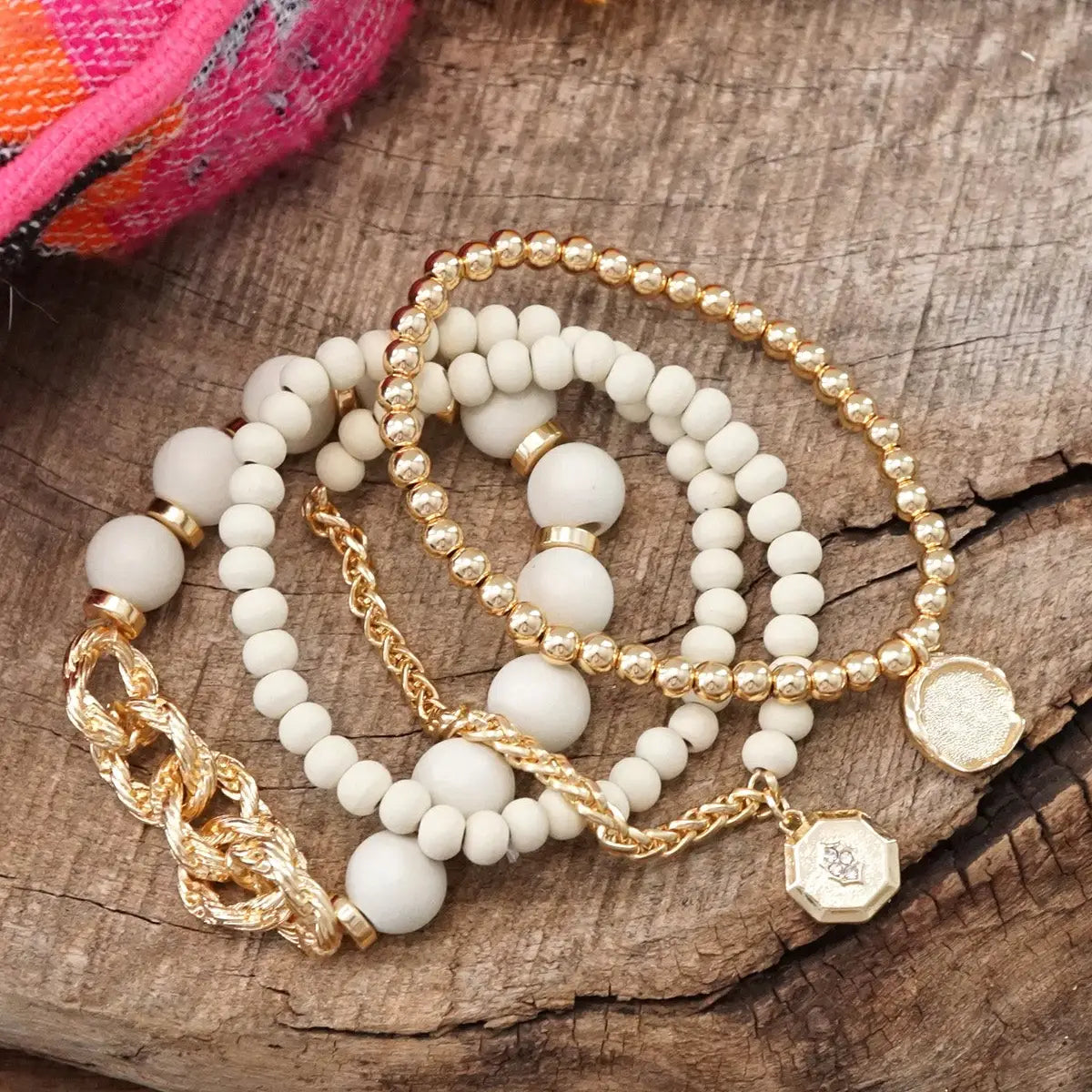 Golden Roots Bracelet Set