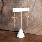 Ancient Cross Earrings