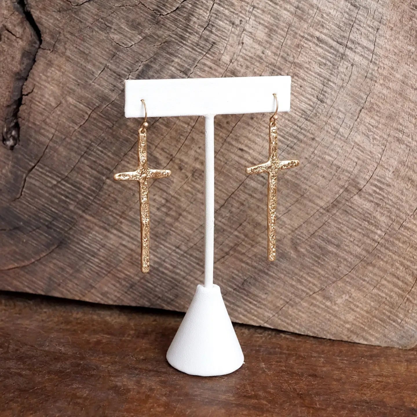 Ancient Cross Earrings