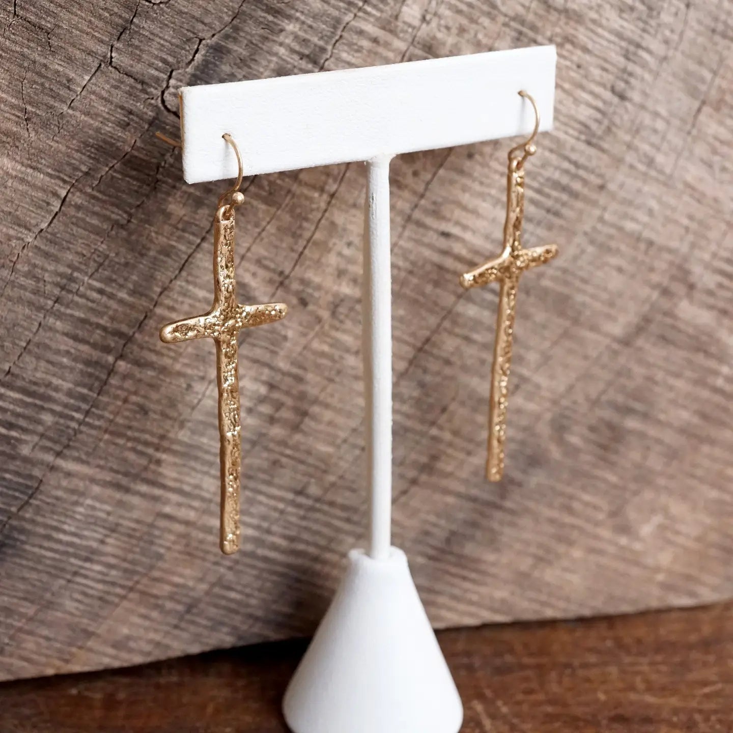 Ancient Cross Earrings