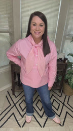 Pink Knot Windbreaker