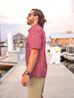 Texas Red Pearl Snap Shirt